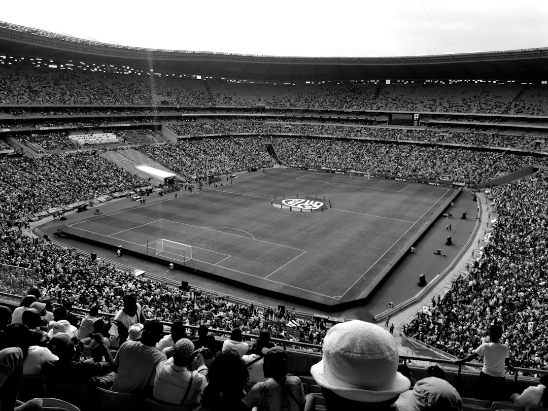 Fans at the Soweto Derby between Kaizer Chiefs and Orlando Pirates